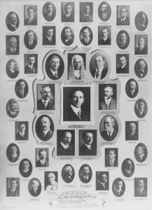 Premier Holman and Labor Party Members of the Legislative Assembly, August 1914. NRS 4481, ST13302P.